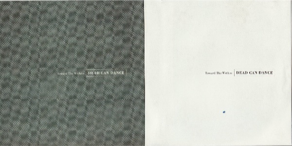 front of inner sleeves, Dead Can Dance - Towards The Within